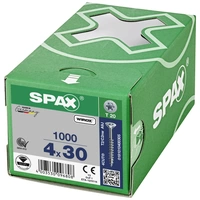 SPAX 0191010400305 Holzschraube 4mm 30mm T-STAR plus Stahl WIROX 1000St. SPAX 0191010400305 Holzschraube 4mm 30mm T-STAR plus Stahl WIROX 1000St.