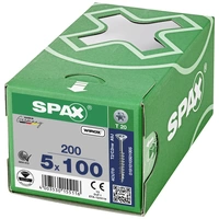 SPAX 0191010501005 Holzschraube 5 mm 100 mm T-STAR plus Stahl WIROX 200 St. SPAX 0191010501005 Holzschraube 5 mm 100 mm T-STAR plus Stahl WIROX 200 St.