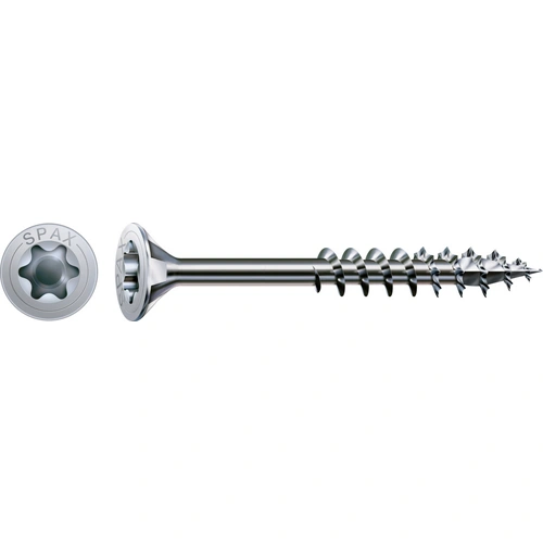 SPAX 0191010601505 Holzschraube 6 mm 150 mm T-STAR plus Stahl WIROX 100 St. SPAX 0191010601505 Holzschraube 6 mm 150 mm T-STAR plus Stahl WIROX 100 St.