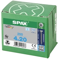 SPAX 1197000350253 Holzschraube 3.5mm 25mm T-STAR plus Edelstahl A2 200St. SPAX 1197000350253 Holzschraube 3.5mm 25mm T-STAR plus Edelstahl A2 200St.