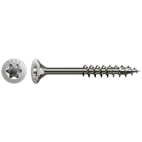 SPAX 0197000450603 Holzschraube 4.5mm 60mm T-STAR plus Edelstahl A2 100St. SPAX 0197000450603 Holzschraube 4.5mm 60mm T-STAR plus Edelstahl A2 100St.