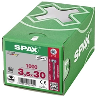 SPAX 0201010350305 Holzschraube 3.5 mm 30 mm T-STAR plus Stahl WIROX 1000 St. SPAX 0201010350305 Holzschraube 3.5 mm 30 mm T-STAR plus Stahl WIROX 1000 St.