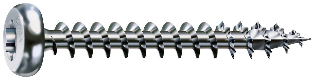 SPAX 0201010400255 Holzschraube 4mm 25mm T-STAR plus Stahl WIROX 1000St.