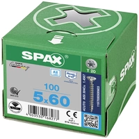 SPAX 1197000500503 Holzschraube 5mm 50mm T-STAR plus Edelstahl A2 200St. SPAX 1197000500503 Holzschraube 5mm 50mm T-STAR plus Edelstahl A2 200St.