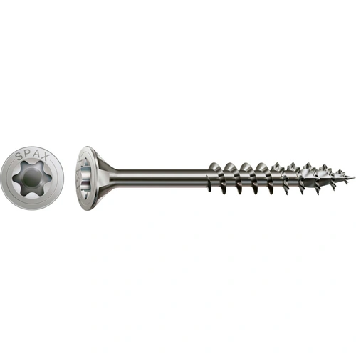 SPAX 0197000601403 Holzschraube 6 mm 140 mm T-STAR plus Edelstahl A2 100 St. SPAX 0197000601403 Holzschraube 6 mm 140 mm T-STAR plus Edelstahl A2 100 St.