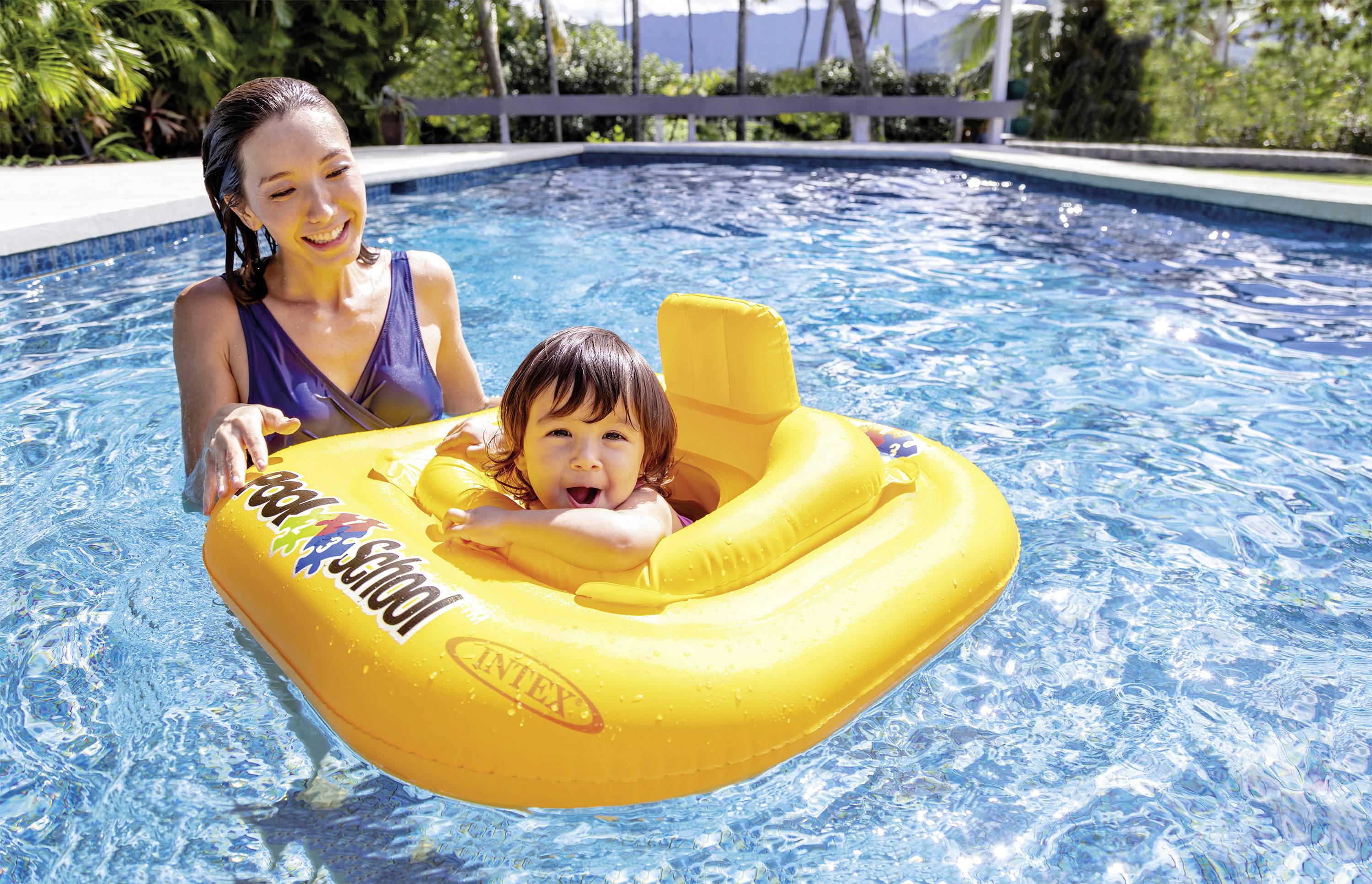 Intex POOL SCHOOL DELUXE BABY FLOAT 56587EU