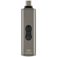 Transcend ESD330C 512GB Externe SSD USB-C® (USB 3.2 Gen 2) Grau-Braun TS512GESD330C Transcend ESD330C 512GB Externe SSD USB-C® (USB 3.2 Gen 2) Grau-Braun TS512GESD330C