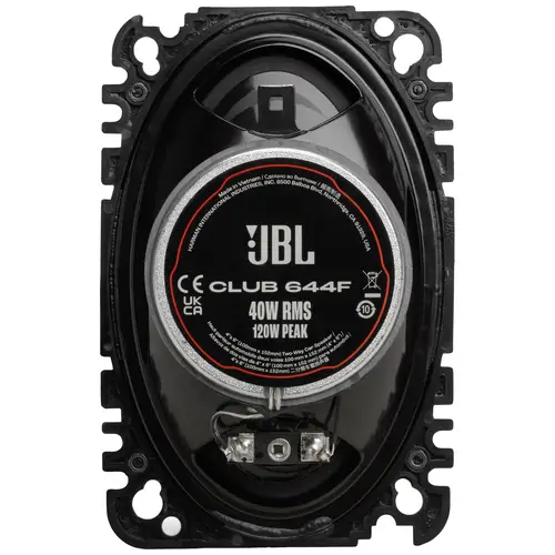 JBL Club 644F 2-Wege Einbau-Lautsprecher 120W Inhalt: 2St. JBL Club 644F 2-Wege Einbau-Lautsprecher 120W Inhalt: 2St.