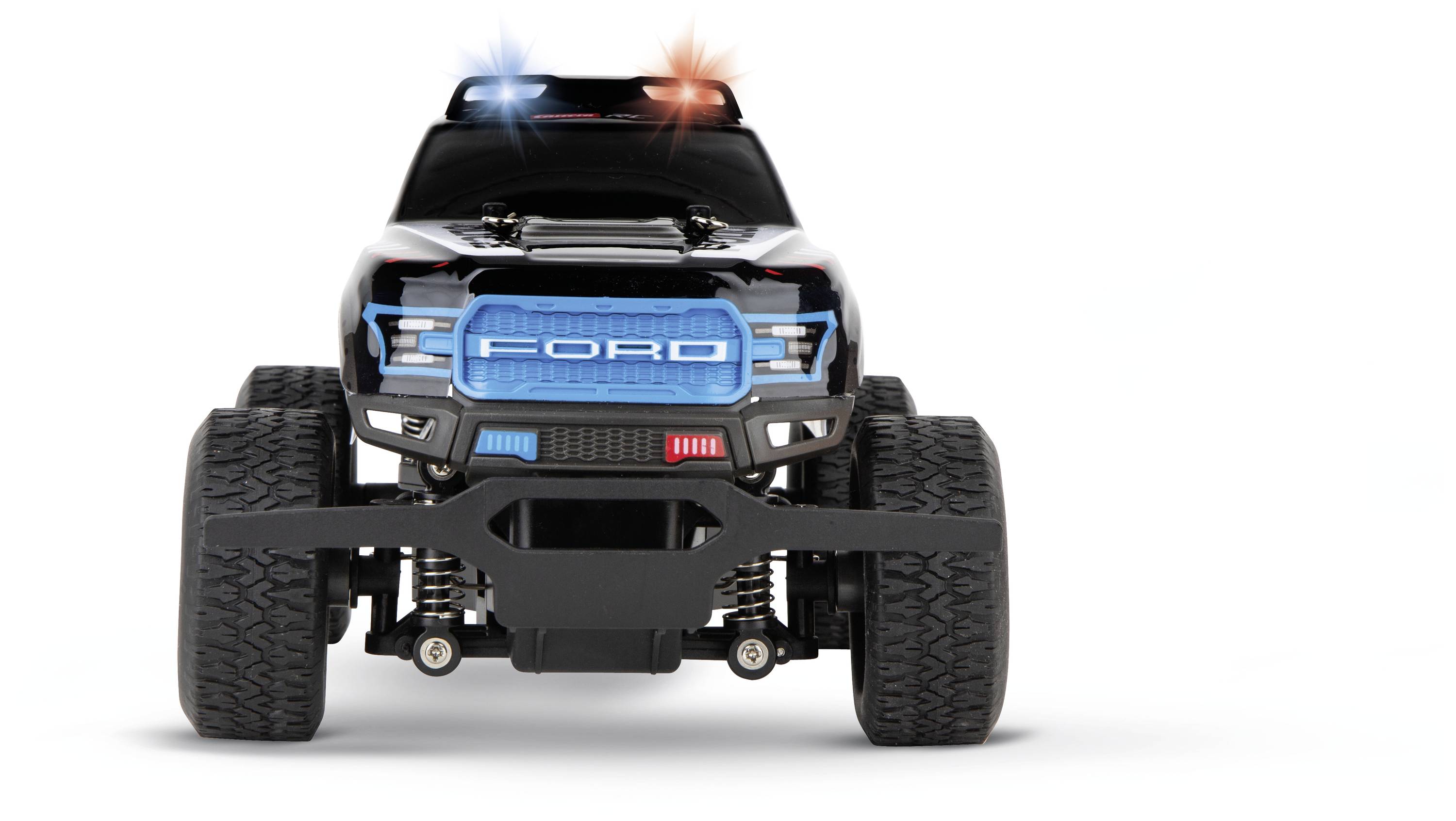 Carrera 370182024 Ford F-150 Raptor Police 1:18 RC Einsteiger Modellauto Elektro Monstertruck