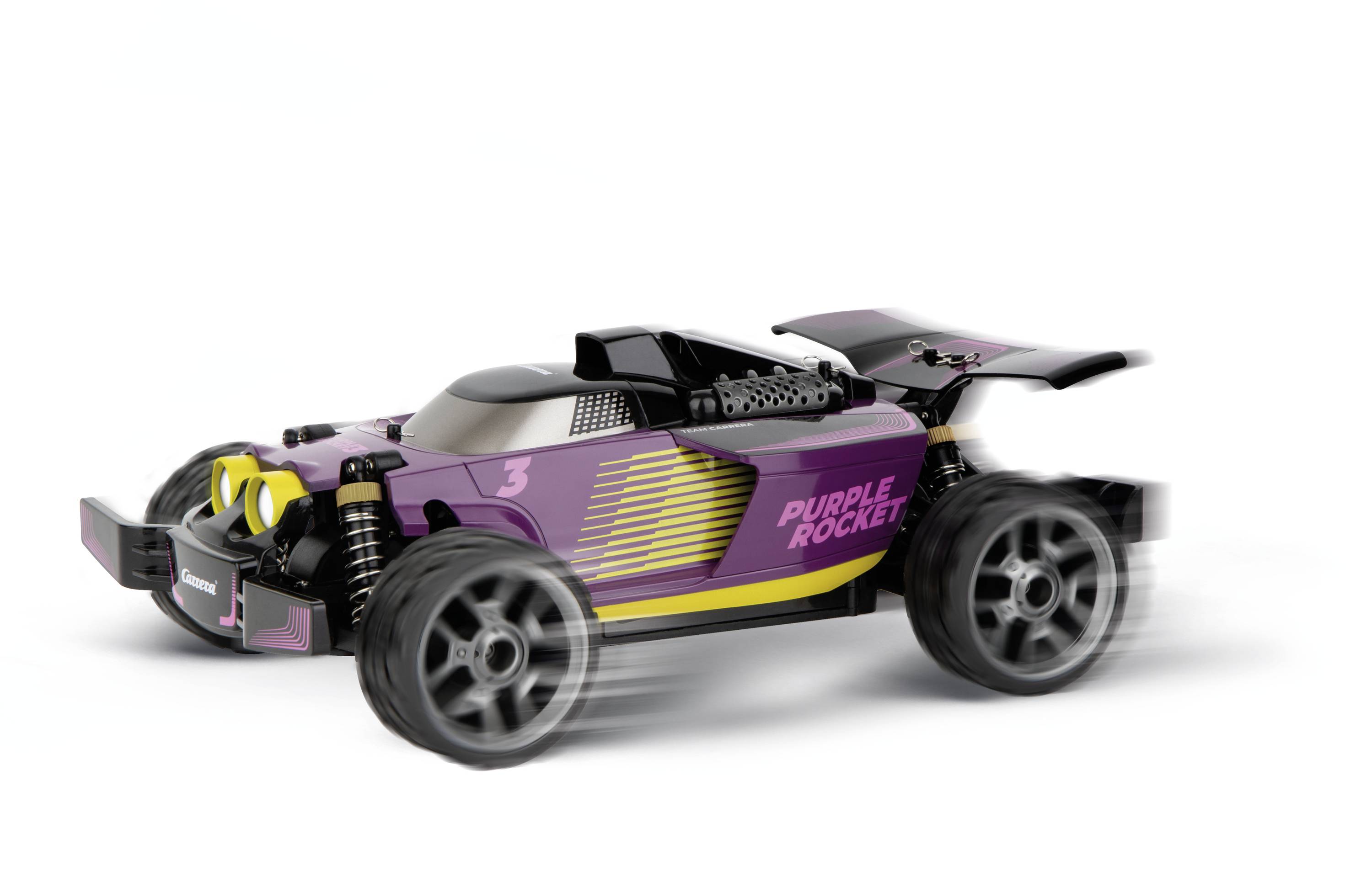 Carrera 370183025 Purple Rocket 1:18 RC Einsteiger Modellauto Elektro Buggy Allradantrieb (4WD)