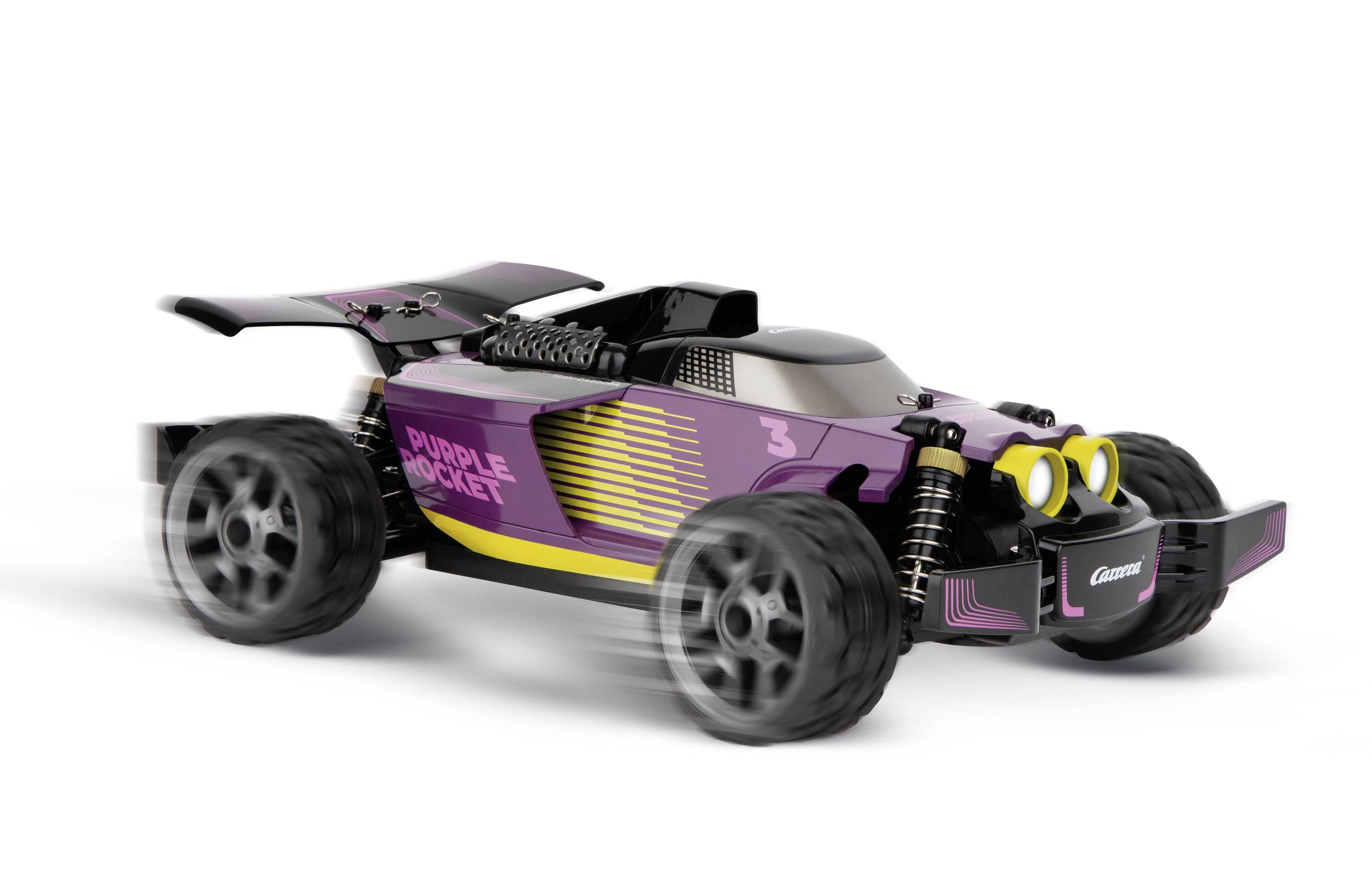 Carrera 370183025 Purple Rocket 1:18 RC Einsteiger Modellauto Elektro Buggy Allradantrieb (4WD)