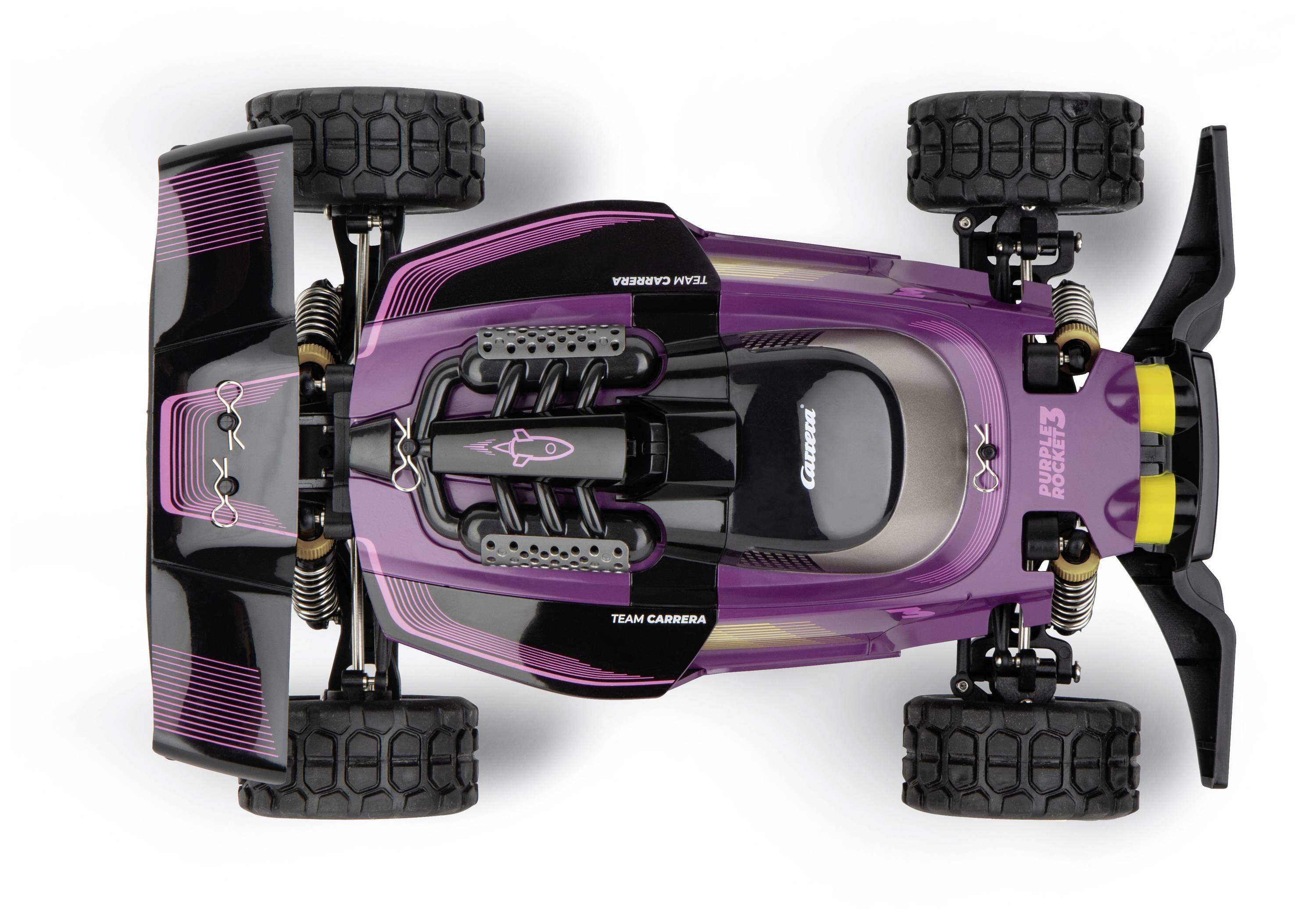 Carrera 370183025 Purple Rocket 1:18 RC Einsteiger Modellauto Elektro Buggy Allradantrieb (4WD)