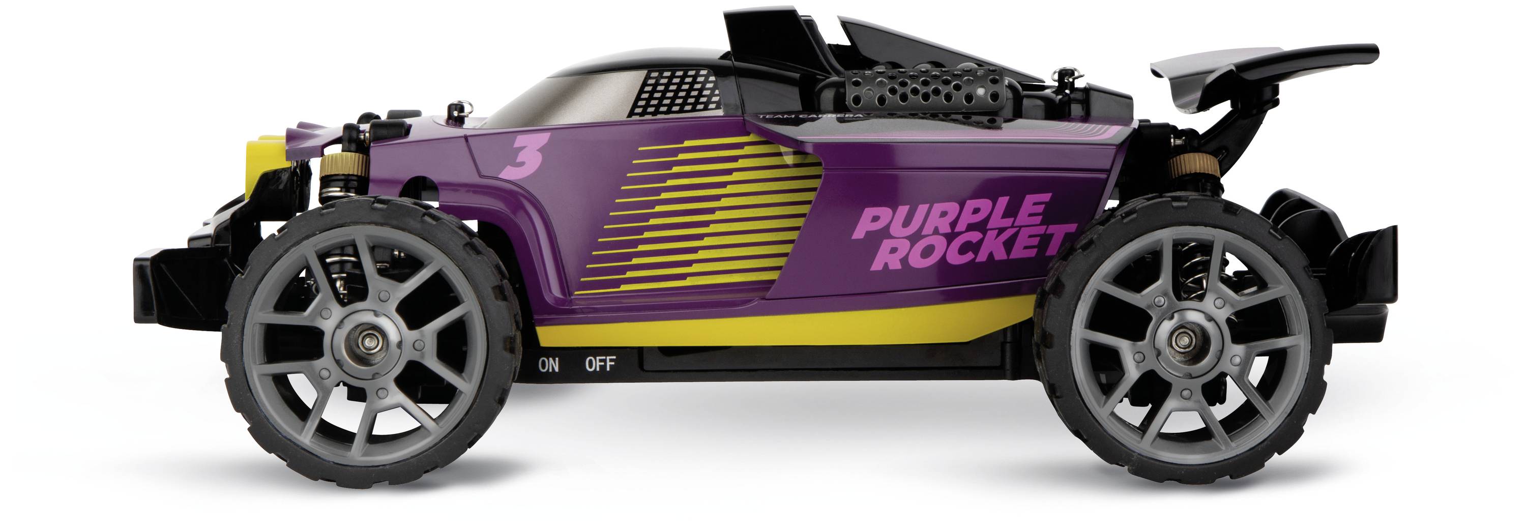 Carrera 370183025 Purple Rocket 1:18 RC Einsteiger Modellauto Elektro Buggy Allradantrieb (4WD)