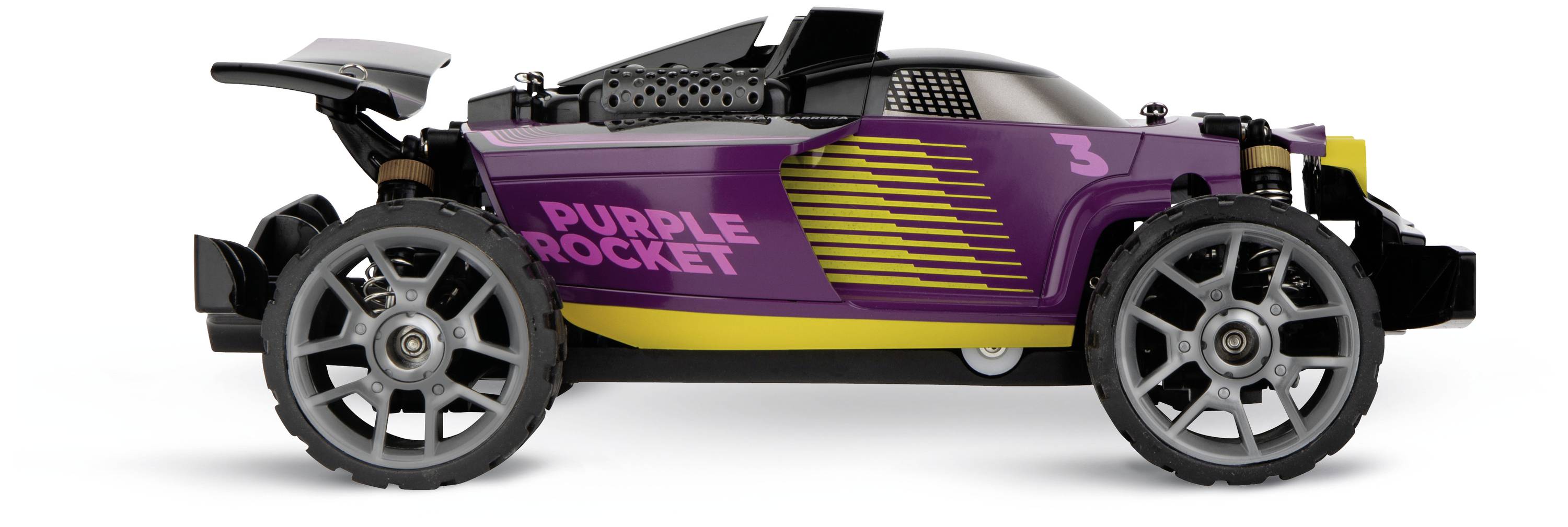 Carrera 370183025 Purple Rocket 1:18 RC Einsteiger Modellauto Elektro Buggy Allradantrieb (4WD)