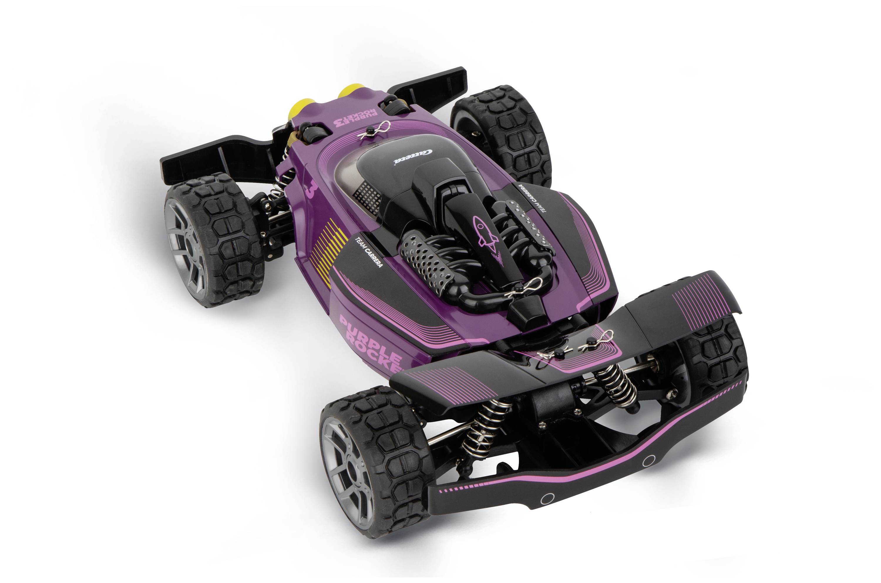 Carrera 370183025 Purple Rocket 1:18 RC Einsteiger Modellauto Elektro Buggy Allradantrieb (4WD)