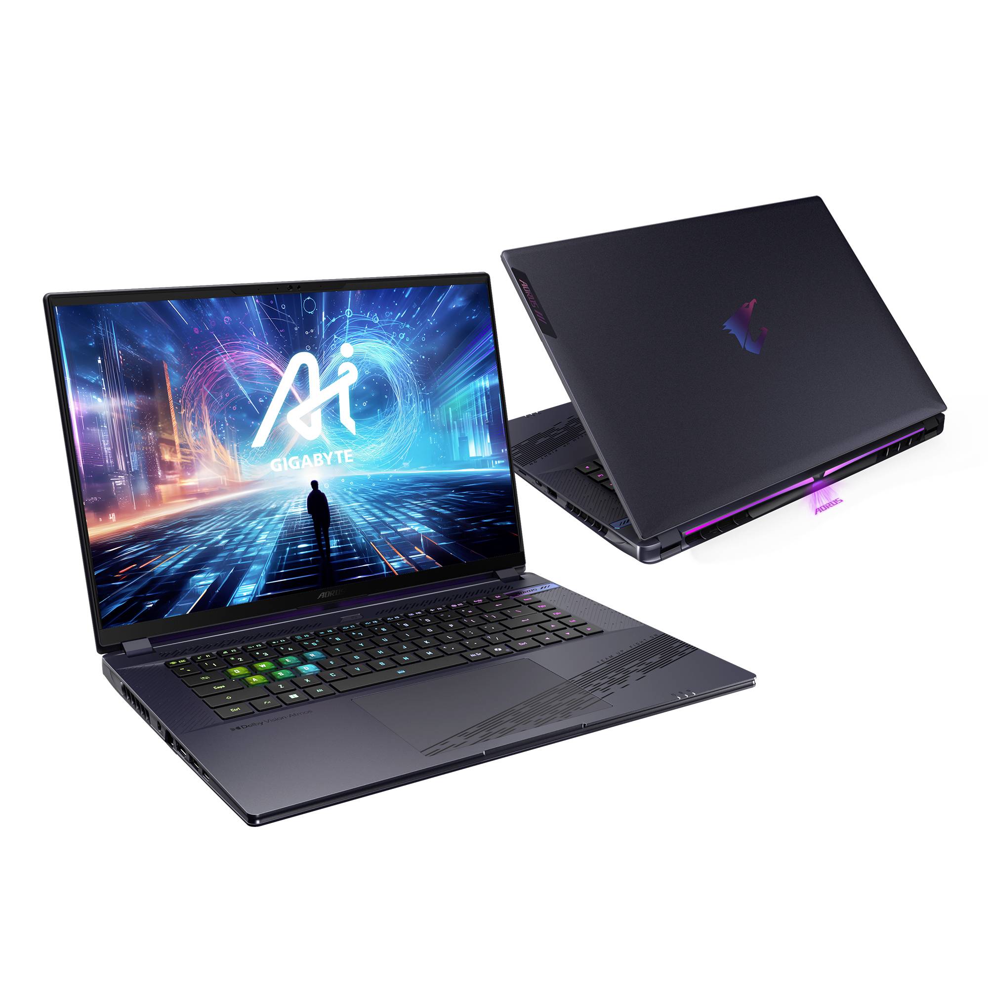 Gigabyte Gaming Notebook AORUS 16X ASG-63DEC65SH 40.6cm (16 Zoll) WQXGA Intel® Core™ i9 14900HX 32GB RAM 1TB SSD 1TB SSD Nvidia