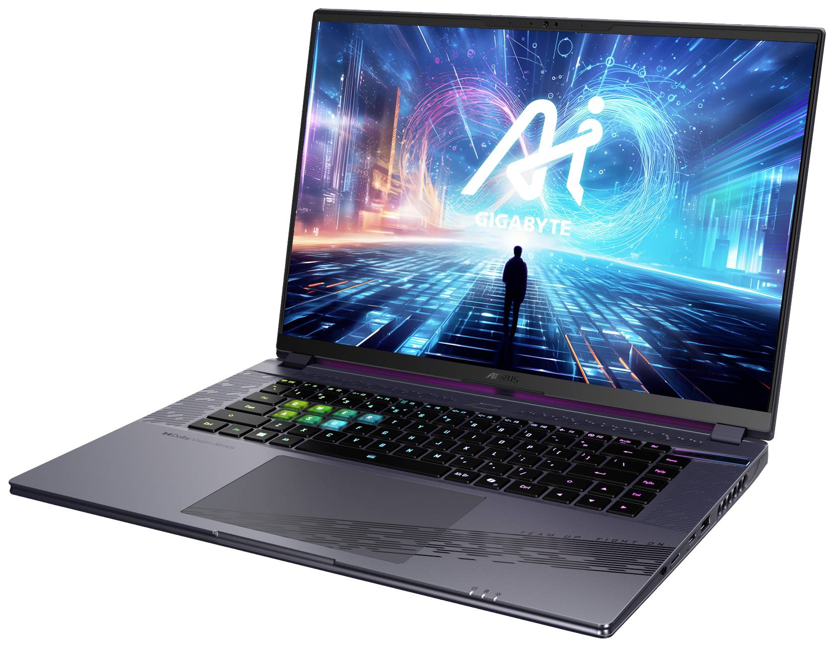Gigabyte Gaming Notebook AORUS 16X ASG-63DEC65SH 40.6cm (16 Zoll) WQXGA Intel® Core™ i9 14900HX 32GB RAM 1TB SSD 1TB SSD Nvidia