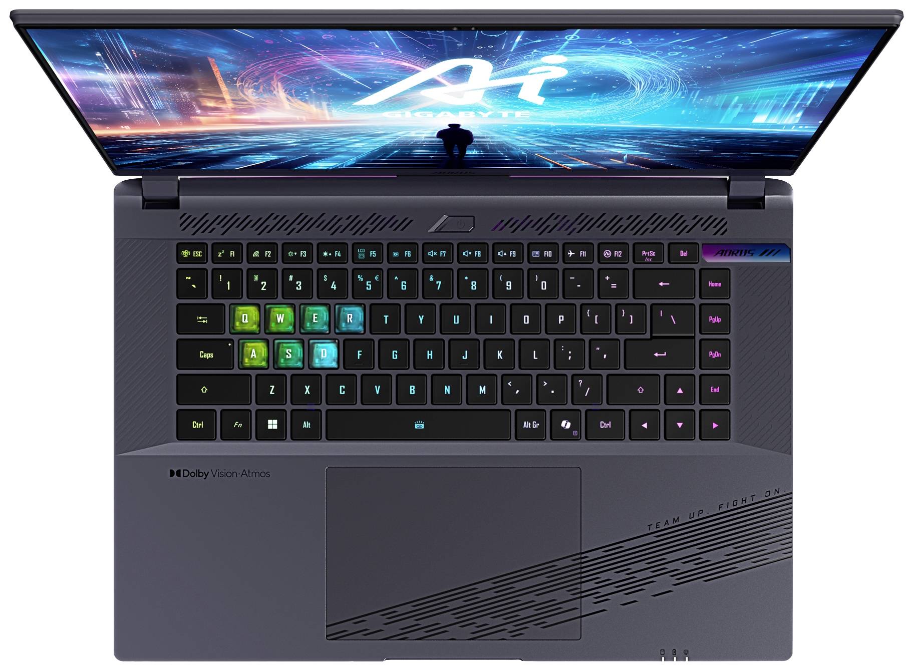 Gigabyte Gaming Notebook AORUS 16X ASG-63DEC65SH 40.6cm (16 Zoll) WQXGA Intel® Core™ i9 14900HX 32GB RAM 1TB SSD 1TB SSD Nvidia