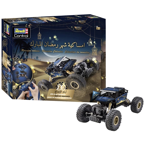 Revell Control 01048 Ramadan Kalender 1:18 RC Einsteiger Modellauto Elektro Crawler Allradantrieb (4WD) Revell Control 01048 Ramadan Kalender 1:18 RC Einsteiger Modellauto Elektro Crawler Allradantrieb (4WD)