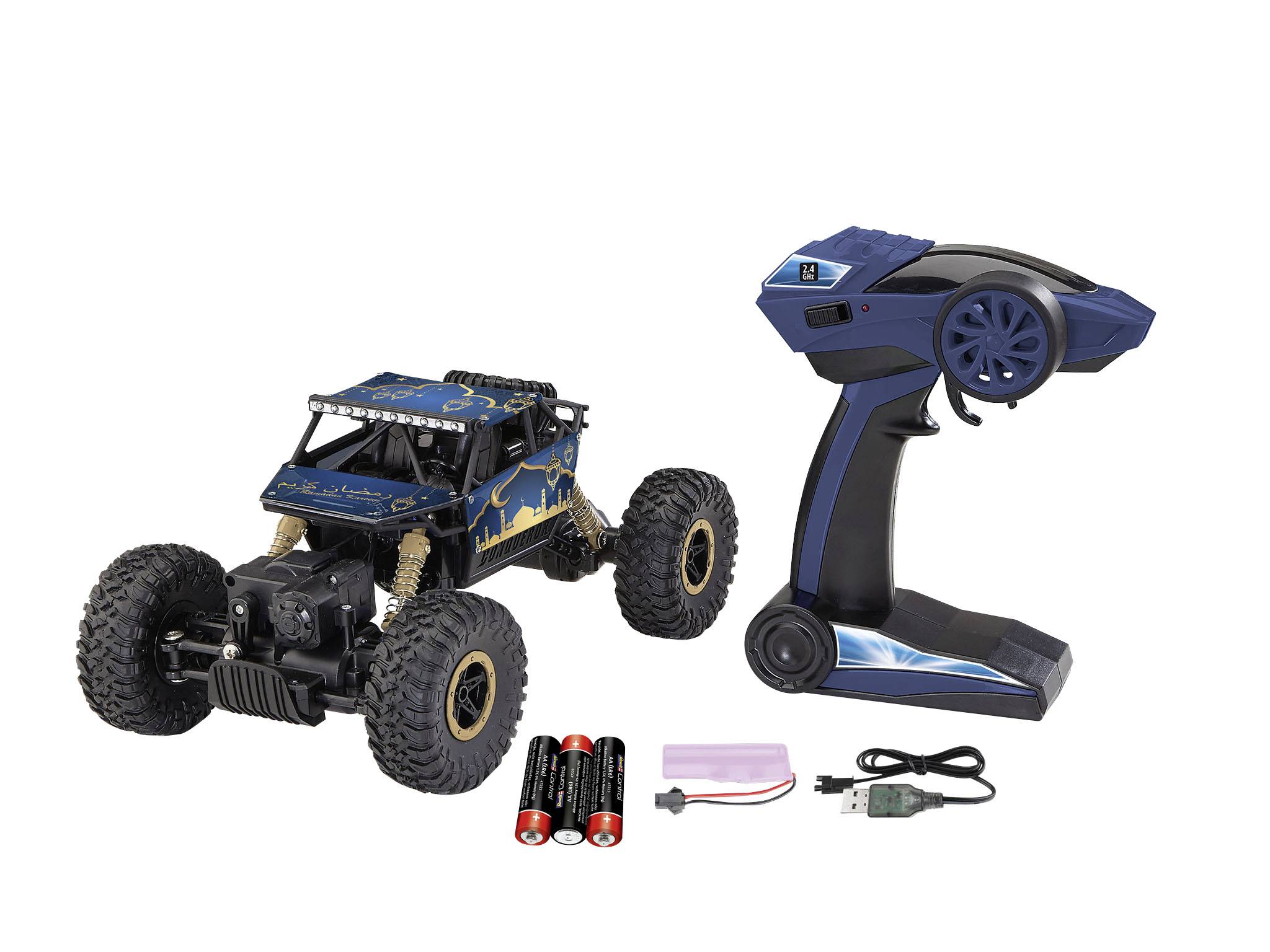 Revell Control 01048 Ramadan Kalender 1:18 RC Einsteiger Modellauto Elektro Crawler Allradantrieb (