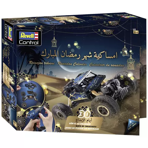Revell Control 01048 Ramadan Kalender 1:18 RC Einsteiger Modellauto Elektro Crawler Allradantrieb (4WD) Revell Control 01048 Ramadan Kalender 1:18 RC Einsteiger Modellauto Elektro Crawler Allradantrieb (4WD)