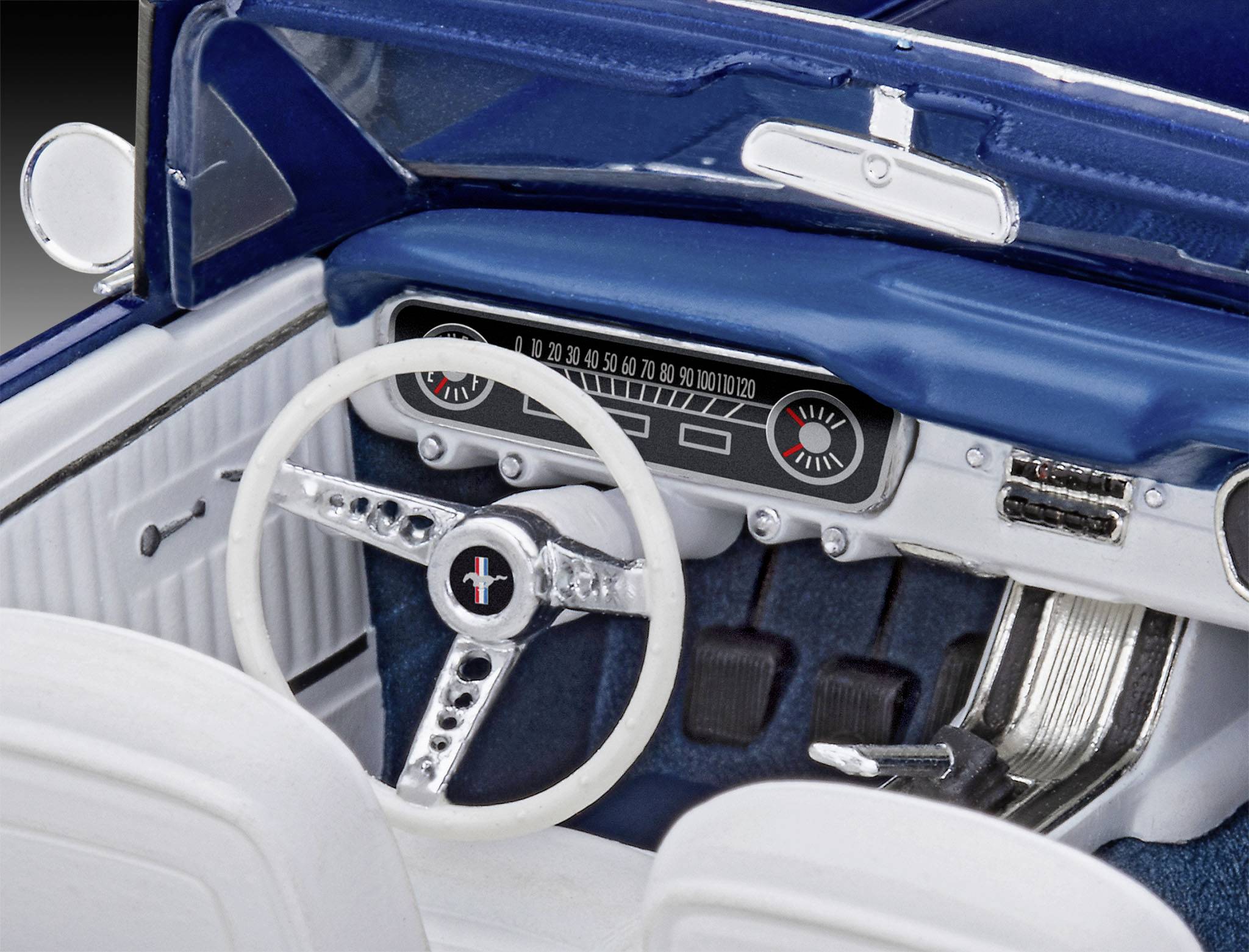 Revell 05647 60th Anniversary of Ford Mustang​ Automodell Bausatz 1:24