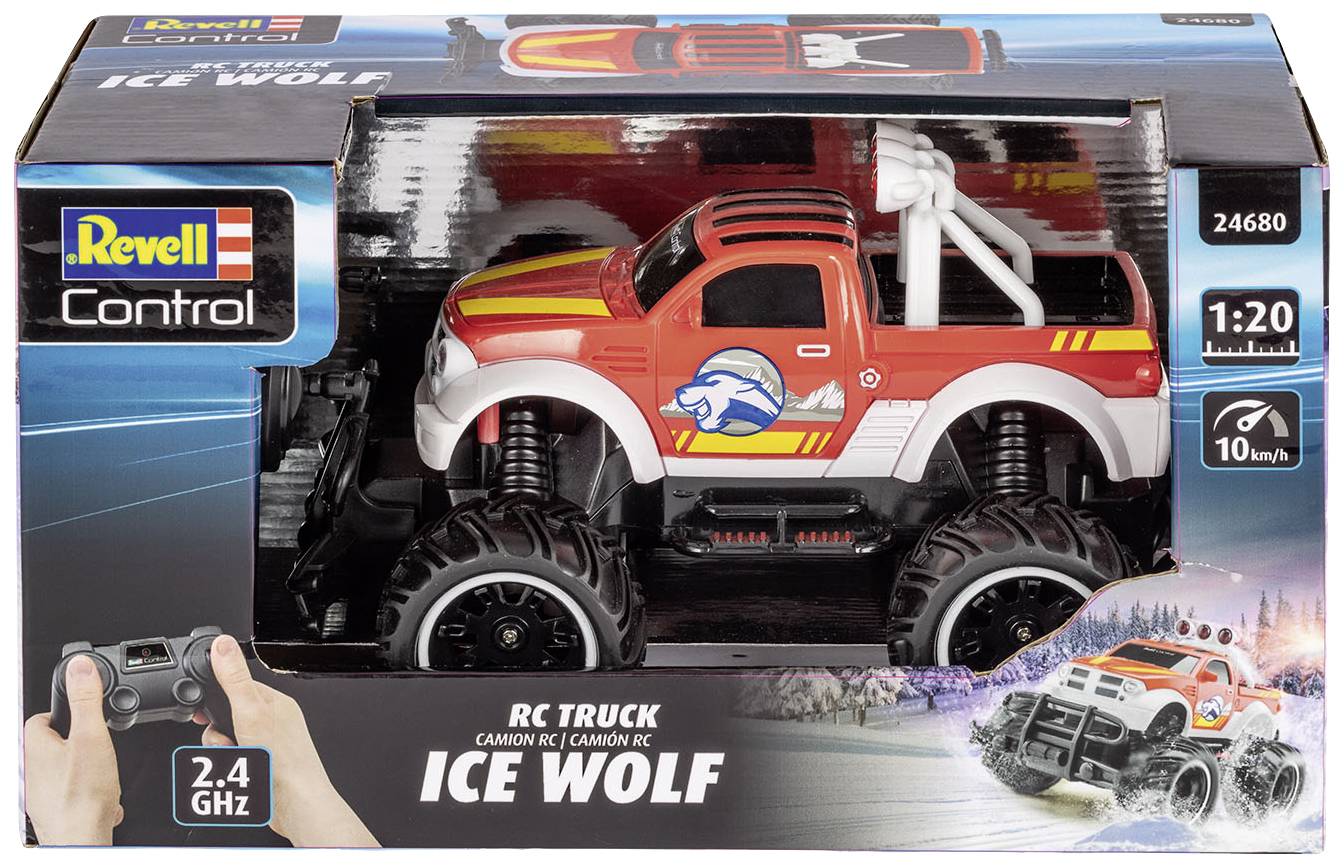 Revell Control 24680 Ice Wolf 1:20 RC Einsteiger Modellauto Elektro Monstertruck