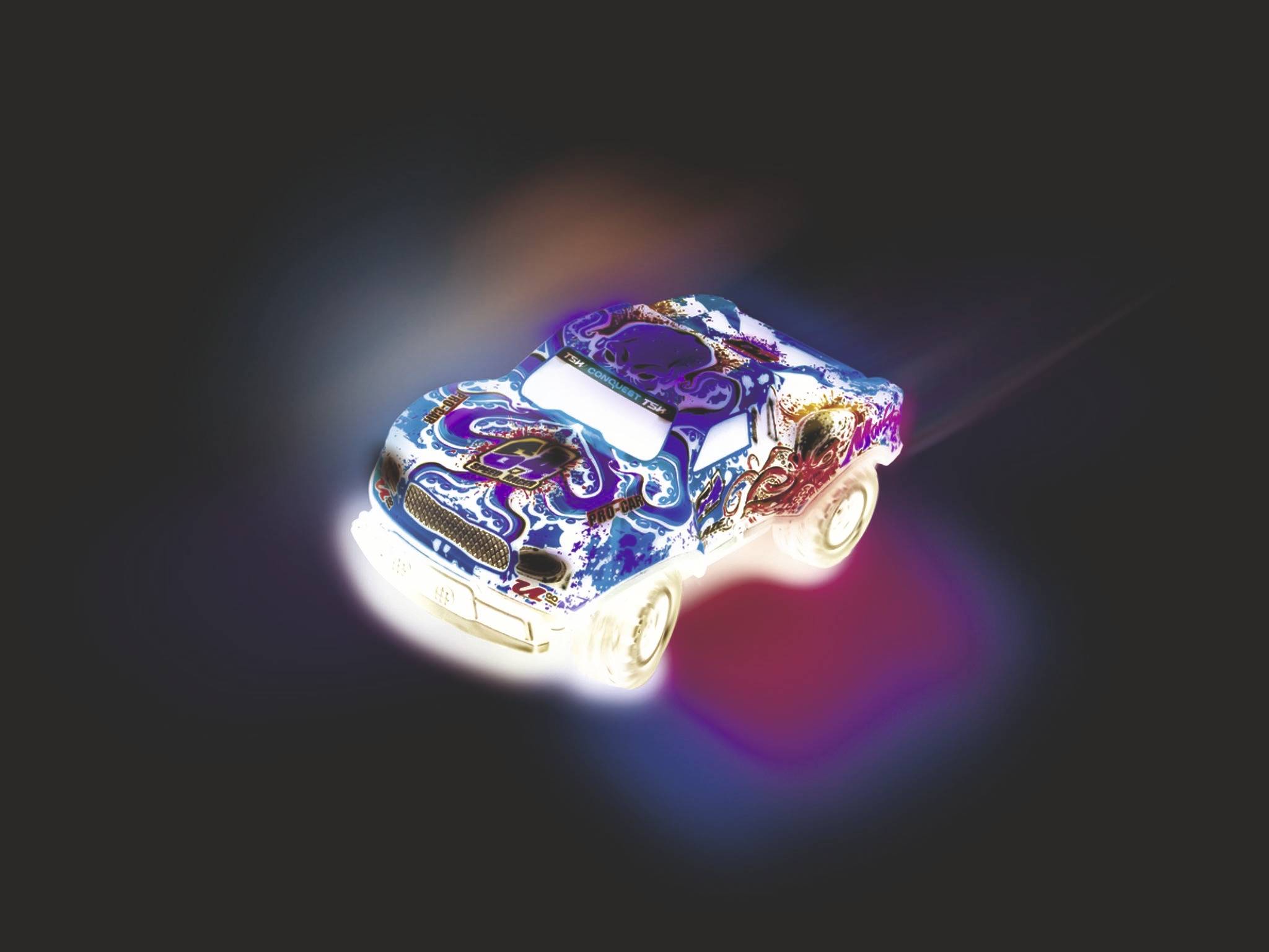 Revell Control 24682 Ghost Driver 1:22 RC Einsteiger Modellauto Elektro Straßenmodell mit Lichteffe