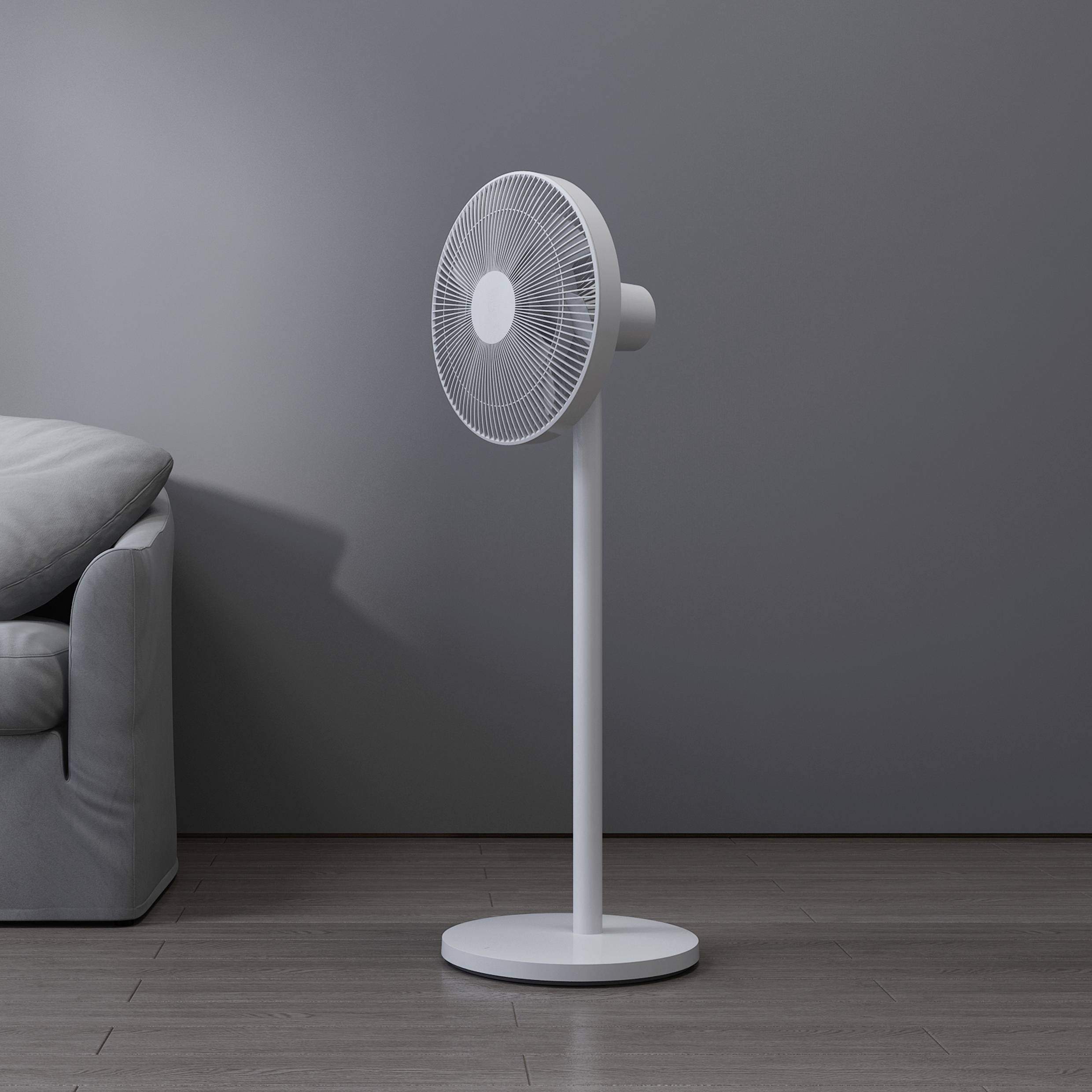 Xiaomi Fan2 pro BPLDS03DM Standventilator (Ø x H) 343mm x 1000mm Weiß Akkubetrieb möglich, App gesteuert, Höhenverstellbar