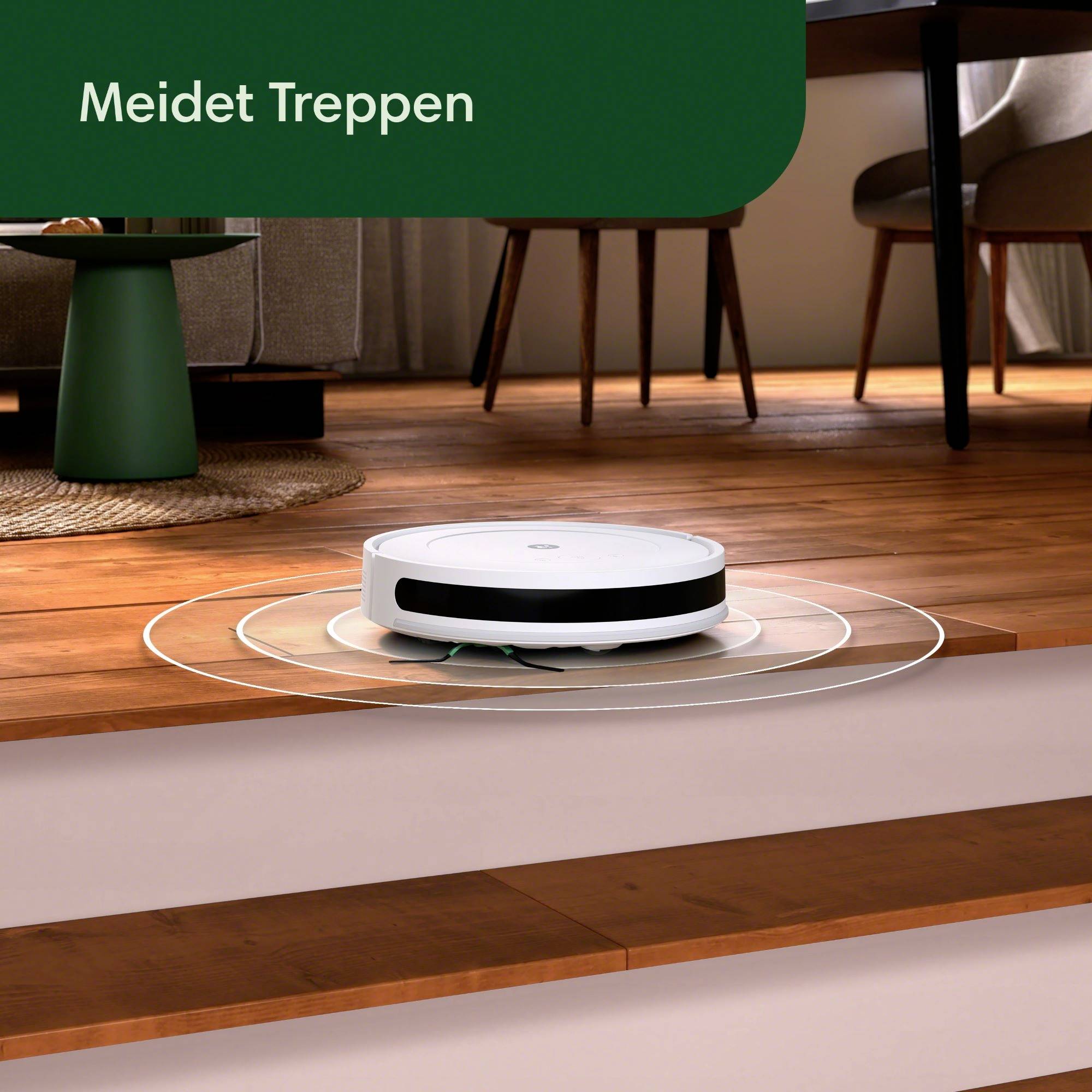 iRobot Combo Y0112 Saug-und Wischroboter Weiß App gesteuert, Sprachgesteuert, kompatibel mit Amazon Alexa, kompatibel mit Google Home