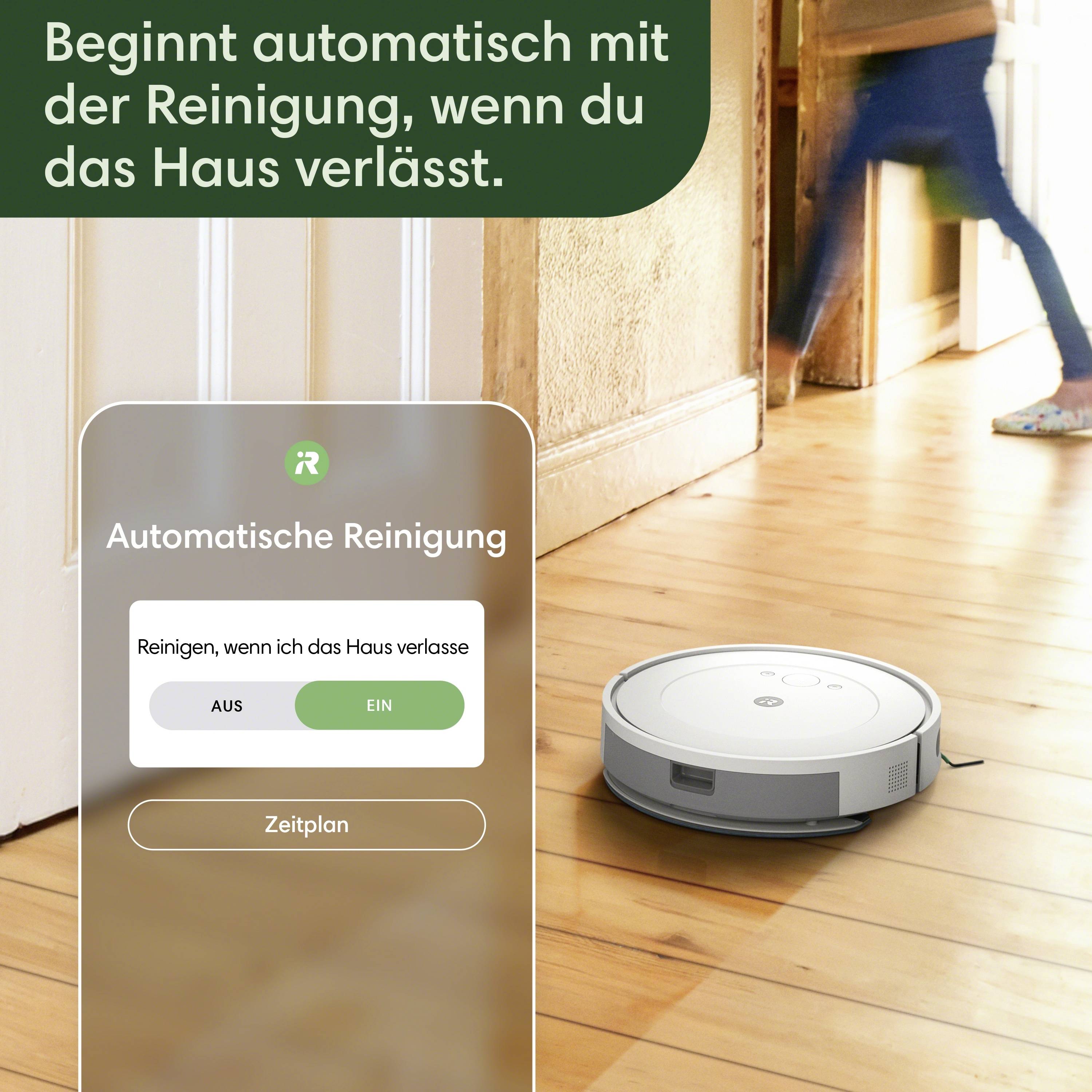 IRobot Combo Y0112 Saug-und Wischroboter Weiß App gesteuert, Sprachgesteuert, kompatibel mit Amazon