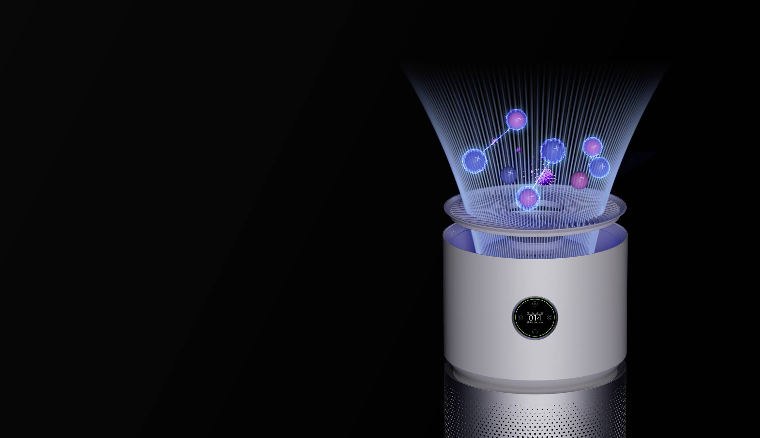 Xiaomi 41586 BHR6359EU Luftreiniger 125m² Weiß, Grau-Aluminium