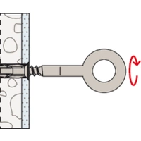 Fischer Ösenschraube GS 8 x 100 1 Set Fischer Ösenschraube GS 8 x 100 1 Set