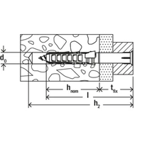 Fischer 503417 SXR 6 x 50 Z K NV Langschaftdübel 50 mm 1 Set Fischer 503417 SXR 6 x 50 Z K NV Langschaftdübel 50 mm 1 Set