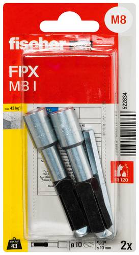 Fischer 522834 FPX M8 I K NV Porenbetonanker 1 Set
