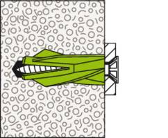 Grüner origami-artiger T-Rex auf gemustertem Hintergrund, Draufsicht.