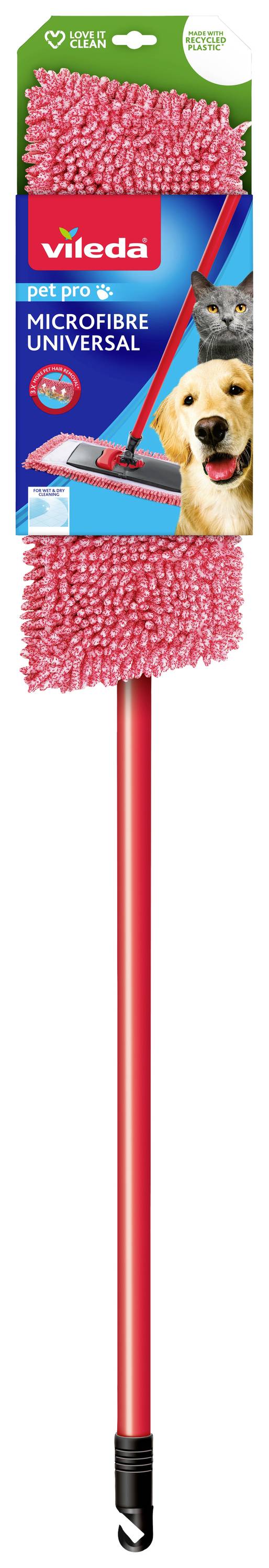 Vileda 132154 Pet Pro Microfibre Universal Bodenwischer 1St.