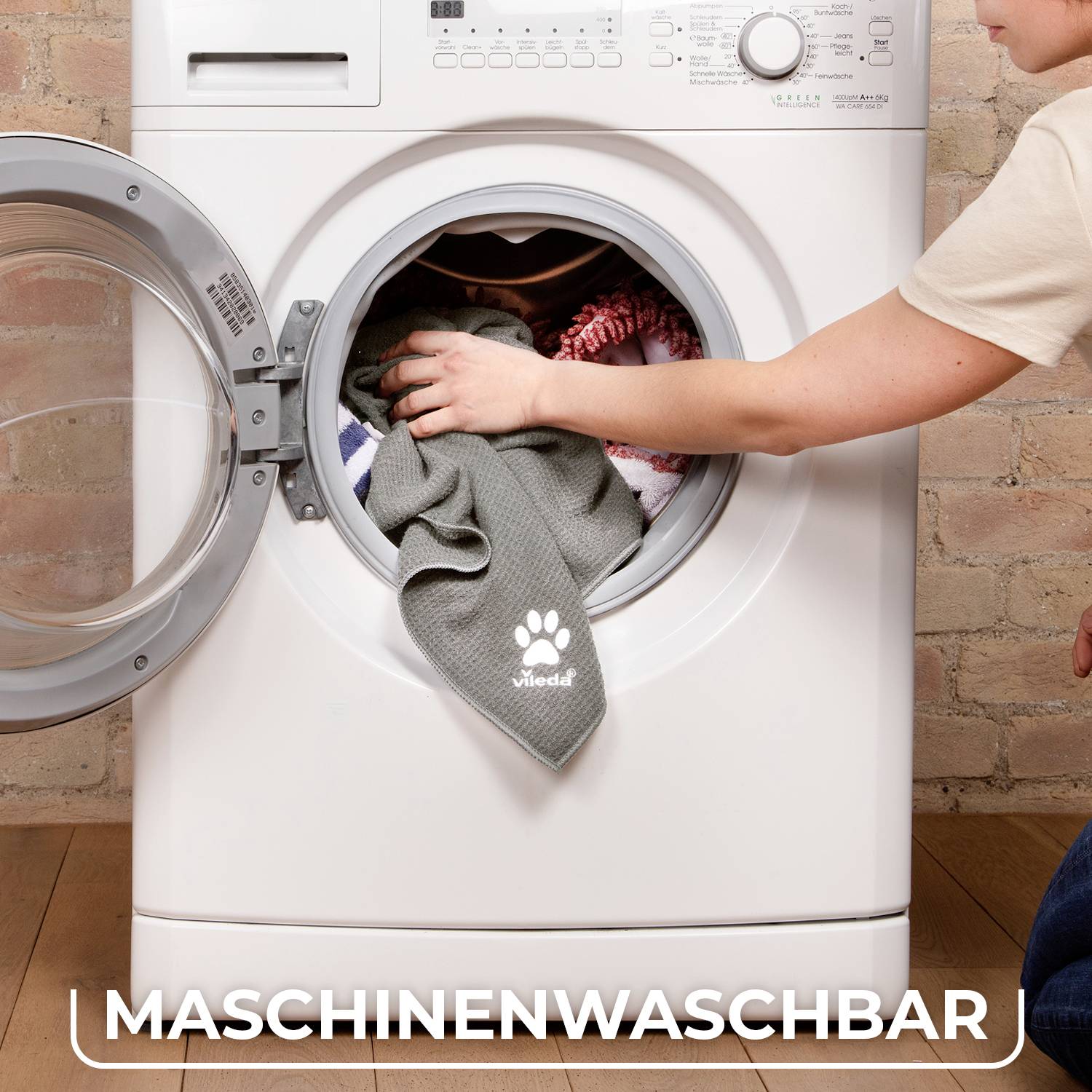 Vileda Pet Pro Microfibre Towel M Tierhandtuch 1St.