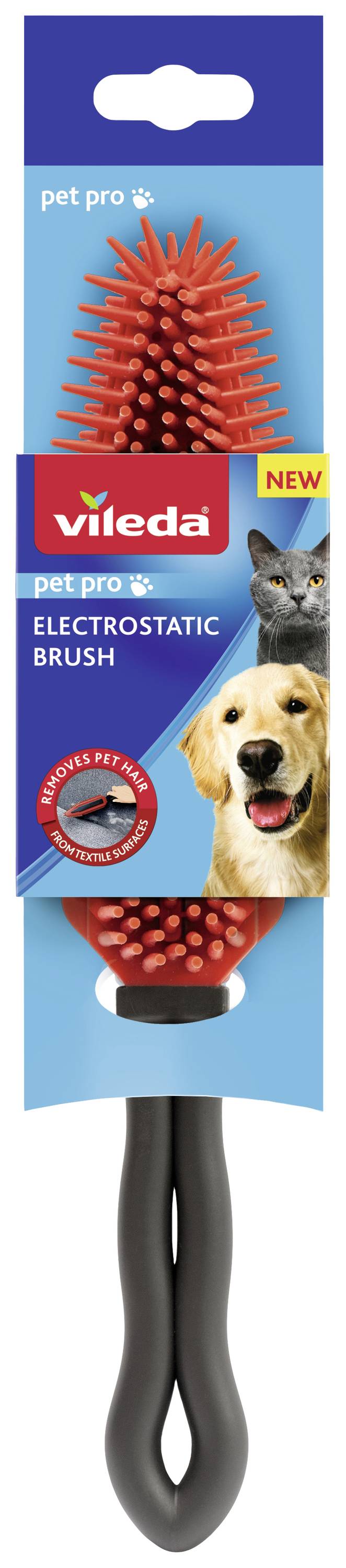 Vileda 173027 Pet Pro Electrostatic Hand-Bürste 1 St.