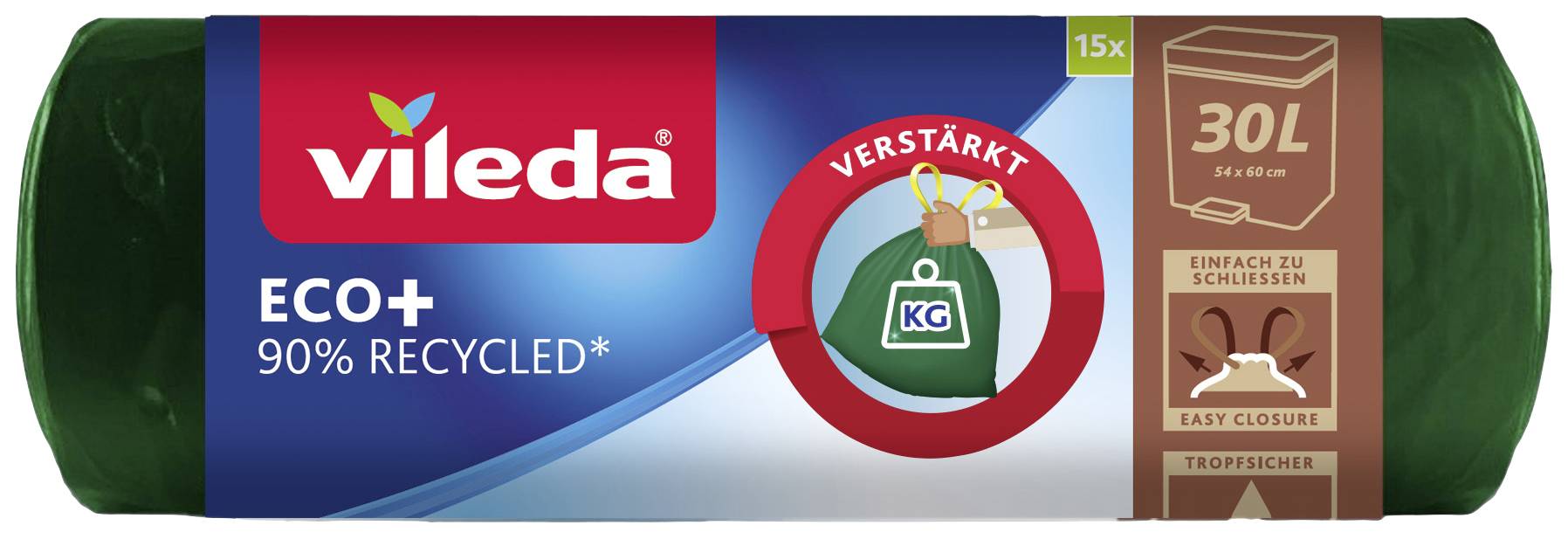 Vileda ECO+ 30L 172185 Müllsack 30 l 15 St.