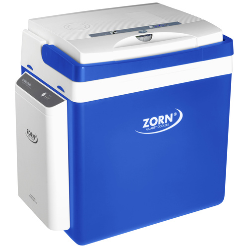 ZORN Cooler Z 26 LNE 7,8Ah Kühlbox EEK: E (A - G) Thermoelektrisch 12 V, 230V DC/AC Blau-Weiß 25l Kühlfunktion: Delta T: bis zu
