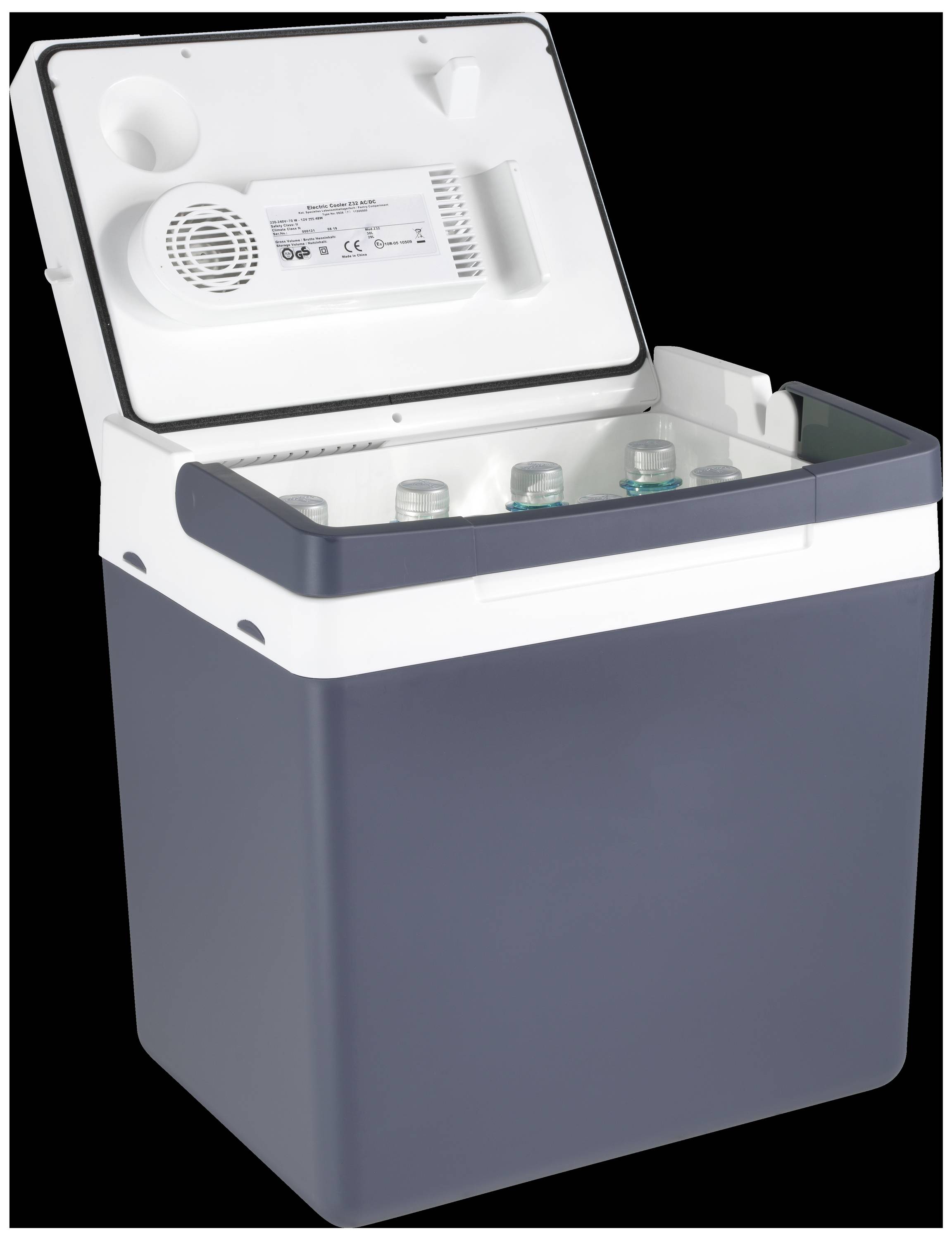 ZORN Z 26 LNE AC/DC Kühlbox EEK: E (A - G) Thermoelektrisch 12 V, 230 V/AC Weiß/Schwarz 25l -17°C