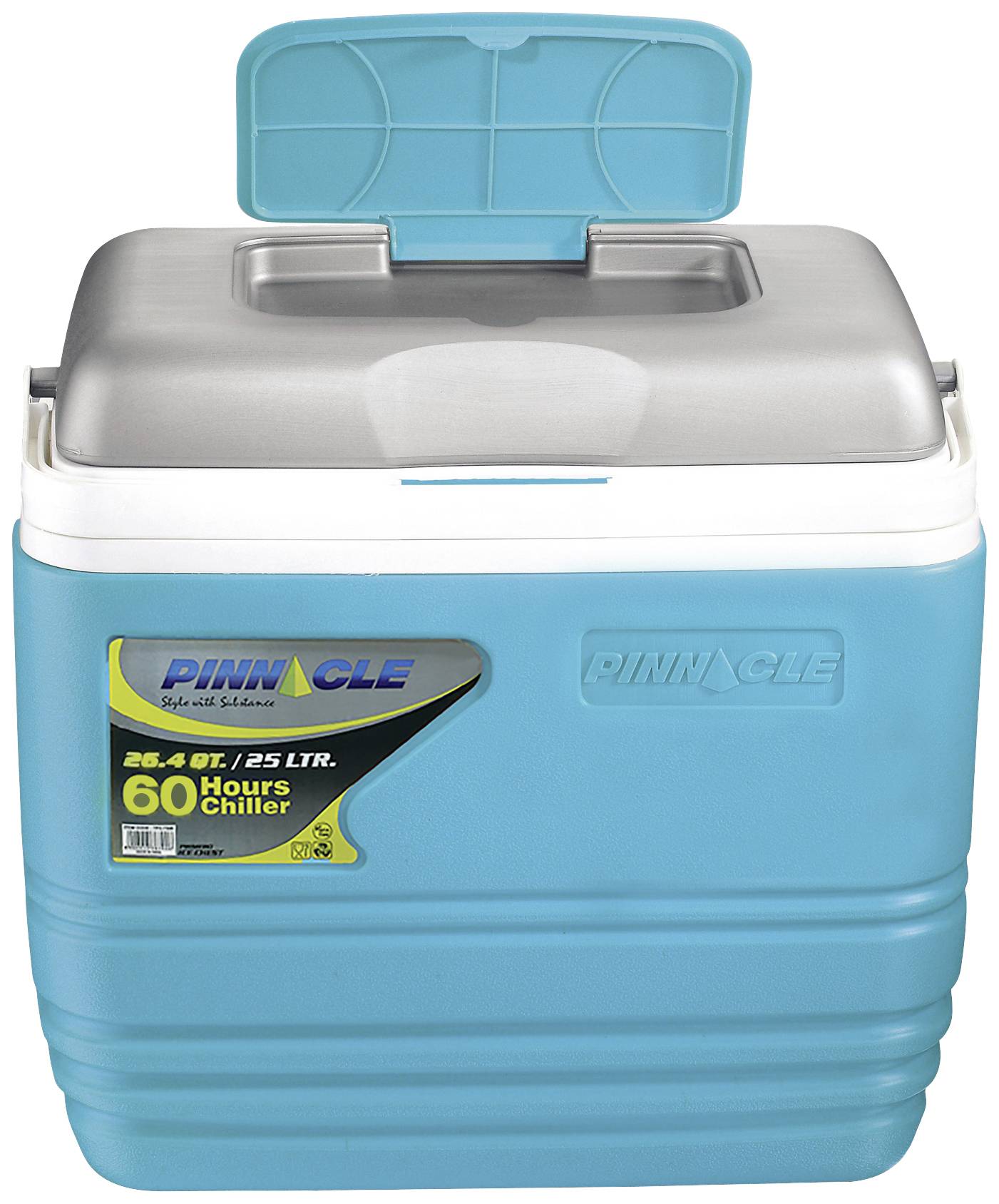 ZORN ZP 25L + 4,5L + 2,0L Combo Kühlbox Passiv Blau-Grau (matt) 25l