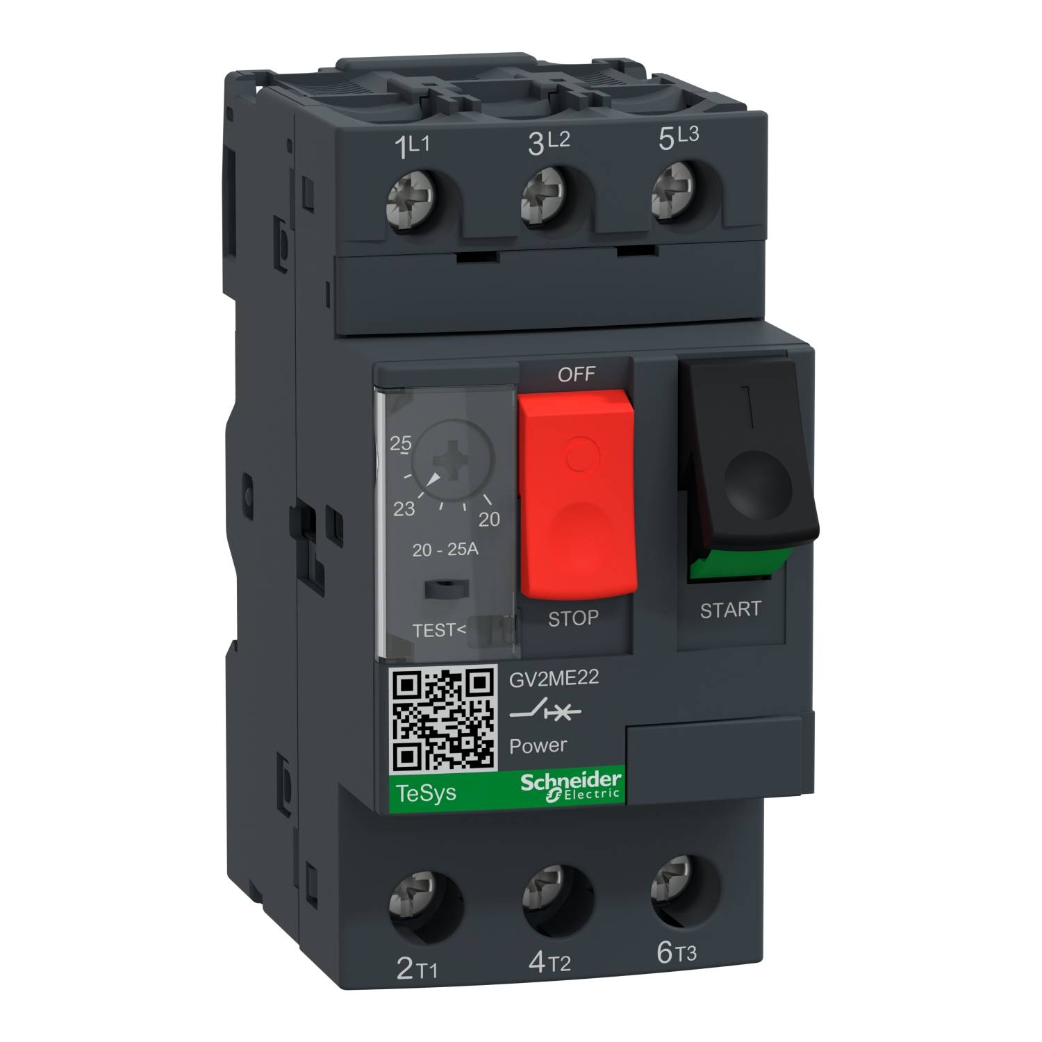 Schneider Electric GV2ME22TQ Motorschutzrelais 24 St.