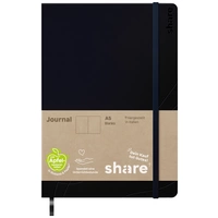 Share 4-0014103 Notizbuch blanko Dunkelblau Anzahl der Blätter: 192 DIN A5 Share 4-0014103 Notizbuch blanko Dunkelblau Anzahl der Blätter: 192 DIN A5
