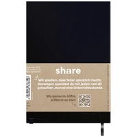 Share 4-0014103 Notizbuch blanko Dunkelblau Anzahl der Blätter: 192 DIN A5 Share 4-0014103 Notizbuch blanko Dunkelblau Anzahl der Blätter: 192 DIN A5