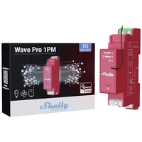 Shelly Qubino Wave PRO 1PM Hutschienenrelais Z-Wave Shelly Qubino Wave PRO 1PM Hutschienenrelais Z-Wave