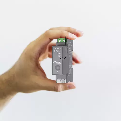 Shelly Qubino Wave PRO 2 Hutschienenrelais Z-Wave Shelly Qubino Wave PRO 2 Hutschienenrelais Z-Wave