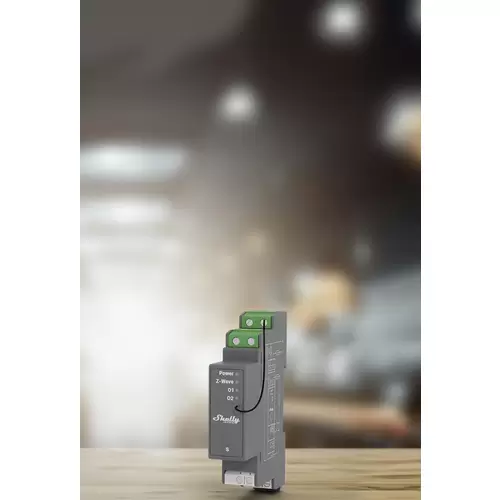 Shelly Qubino Wave PRO 2 Hutschienenrelais Z-Wave Shelly Qubino Wave PRO 2 Hutschienenrelais Z-Wave