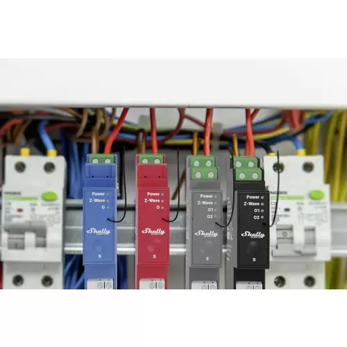 Shelly Qubino Wave PRO 2 Hutschienenrelais Z-Wave Shelly Qubino Wave PRO 2 Hutschienenrelais Z-Wave